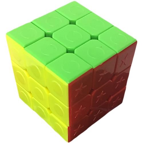 Cubo di Rubik in rilievo tattile